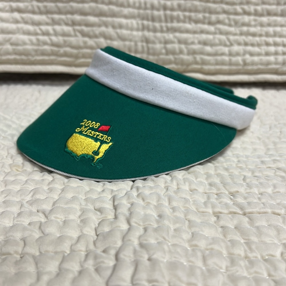 2008 Masters Augusta Golf Visor Hat Magnolia Lane - image 2